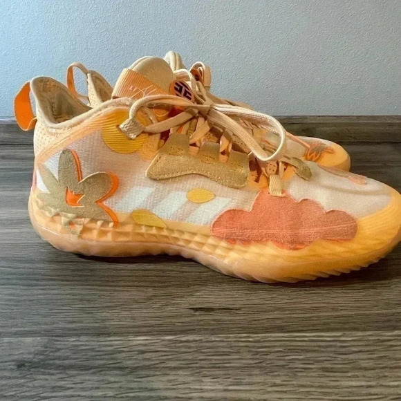 Adidas Harden Vol. 5 Futurenatural Acid Orange RARE Men's Sz 8.5 Women's… - Picture 2 of 12